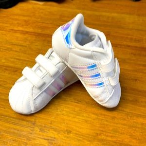 Adidas Crib Shoe Size 2 (soft bottom)